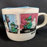 コンビニでムーミンのマグカップ付き白桃ゼリーをゲット♪